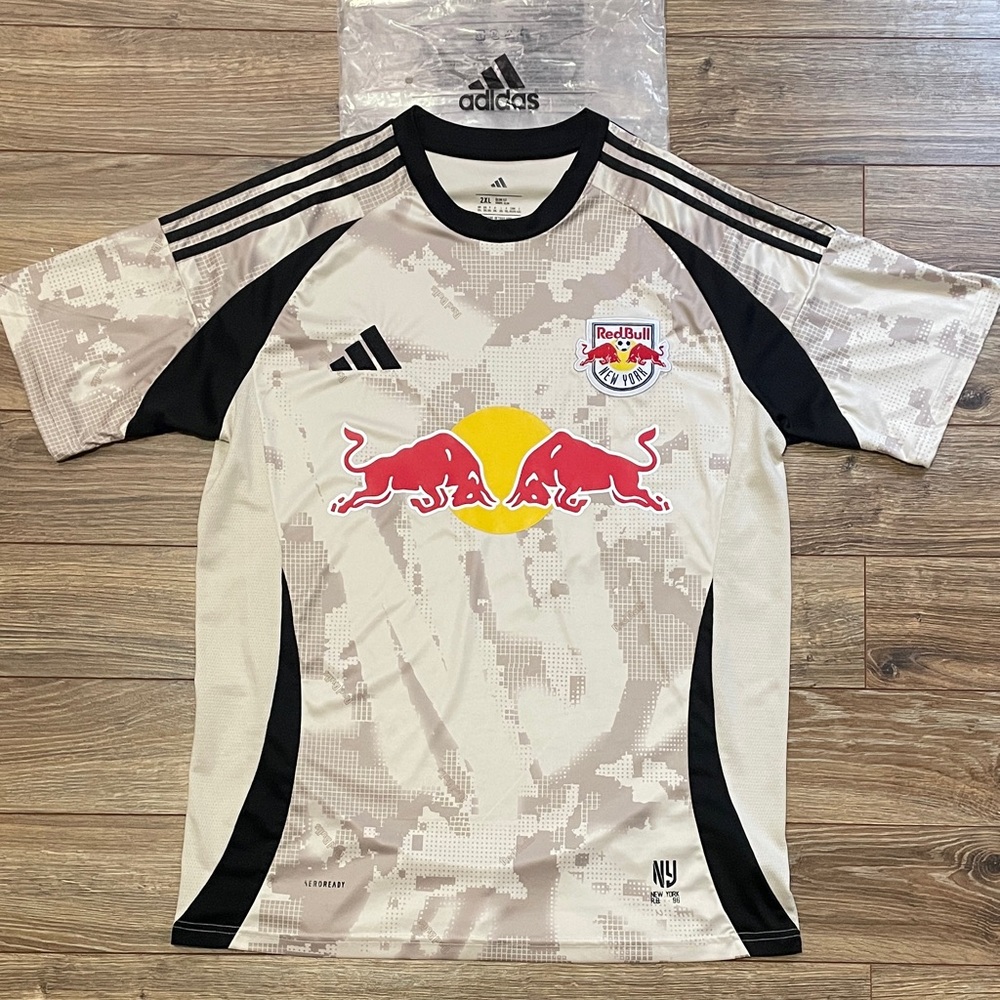 Adidas NY Red Bulls Away Jersey 25/26 XXL